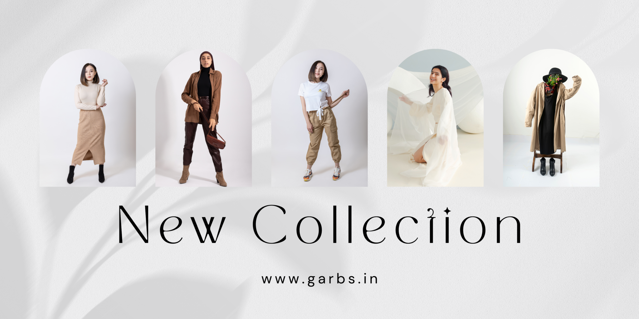 Brown Minimalist Fashion Product Banner